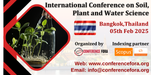 Soil, Plant and Water Science Conference in Thailand